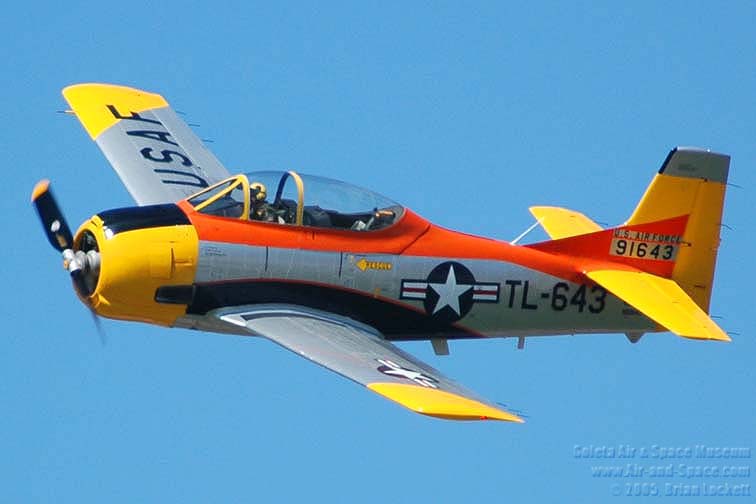 Goleta Air and Space Museum: T-28A Trojan, N81643